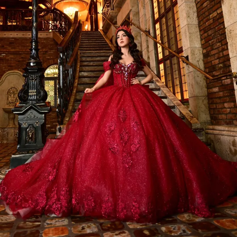 chinese dress ladies Natalia Tulle Maxi Dress in Black and Red Floral main image 1