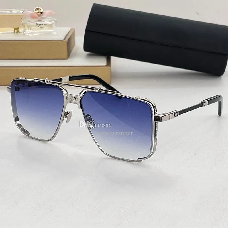 Rectangular Frame Sunglasses with Stainless Steel Titanium  display picture 3
