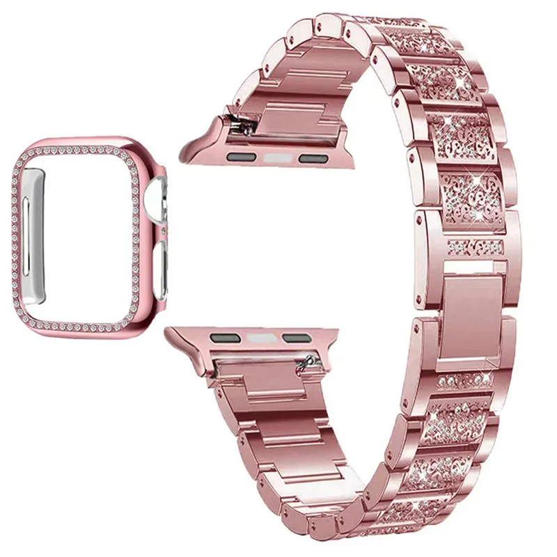 Dressy Apple Watch Bands For Ladies Sparkling Rhinestone  display picture 1
