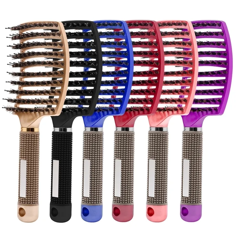 Detangle Tools Curly Hair Detangler Brush - Gentle Wet & Dry Detangling Comb for Women ...