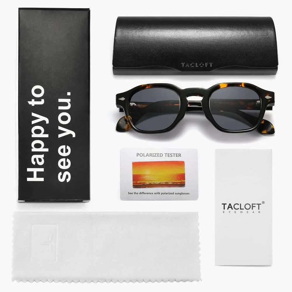 And Fashionable Women Men Acetate For Round Cat Eye Style High Definition Polarized UV Resistant Sunglasses
