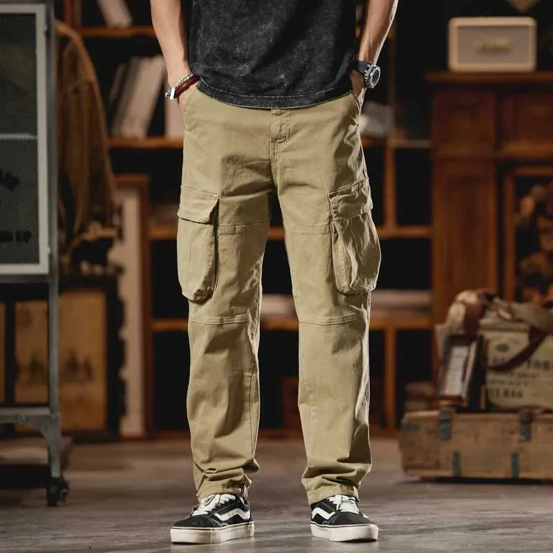 【U LAN】Pitt Vintage Utility Pocket Cargo Pants Pitt vintage utility pocket cargo pants - U LAN