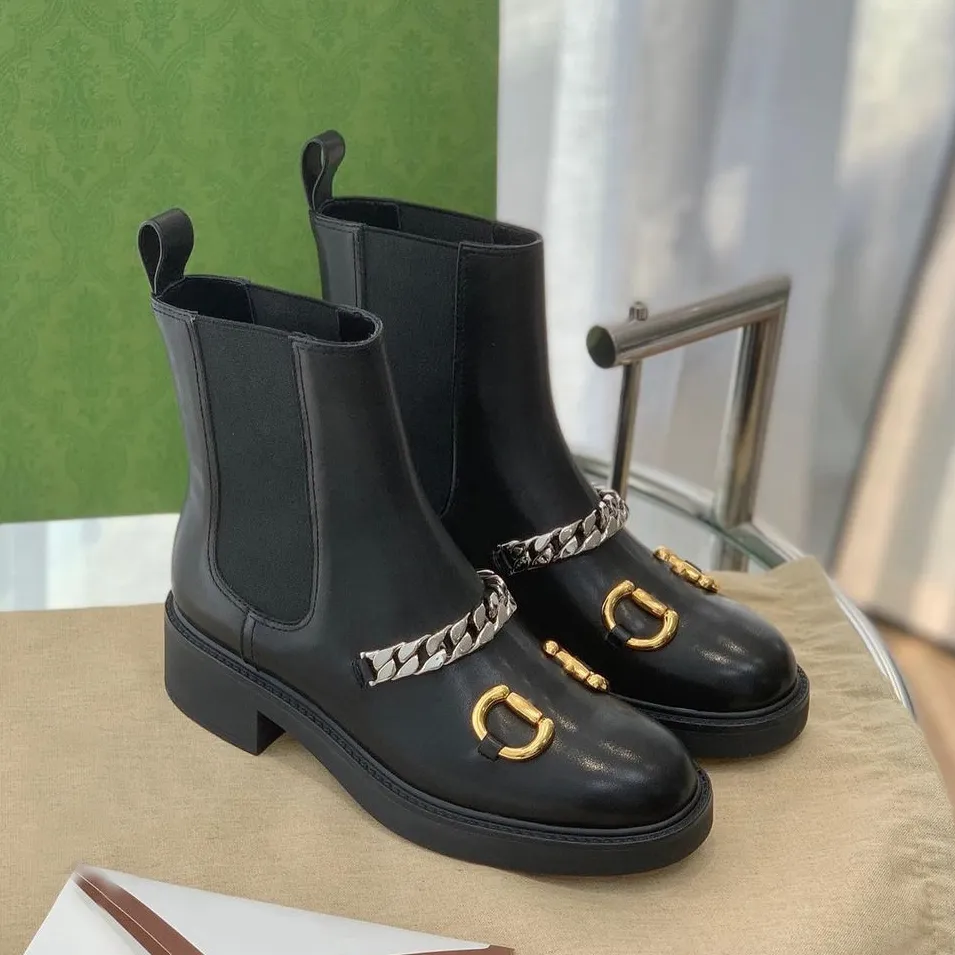 Luxury Designer Black Calf Leather Ankle Short Circle G Boots With Thick Soles For Women Classic Motorcycle Circle G Boots From Lvslippers 42.03 DHgate.Com