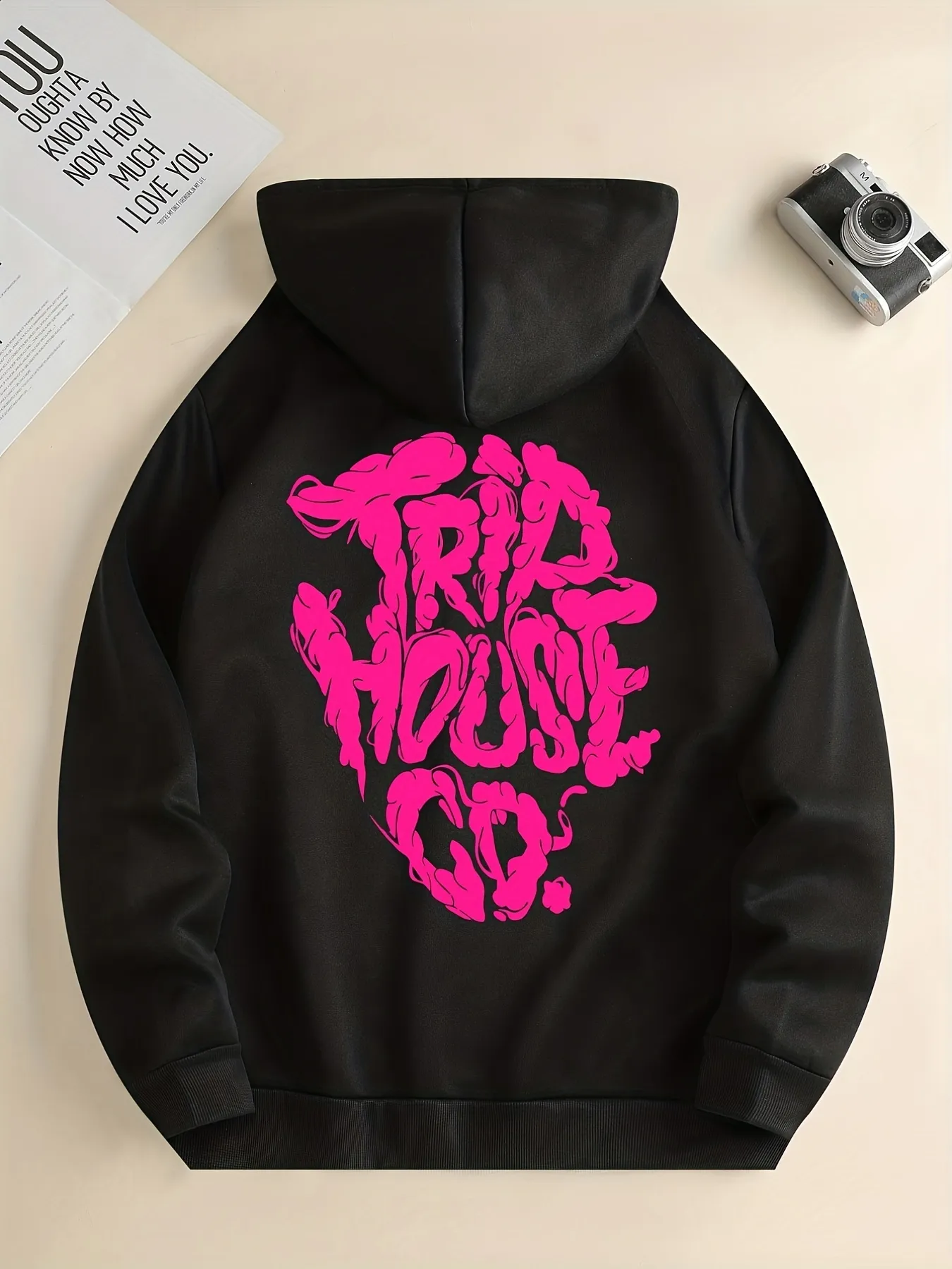 TRIP HOUSE GO Print Hoodie Printing Near Me For Men Casual Graphic Design Pullover Sweatshirt With Kangaroo Pocket For Winter And Fall Streetwear Perfect Gift From Clothingg Vendor 11.9 DHgate.Com