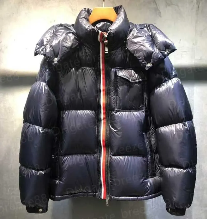 Mens Windproof Montcla Down Jacket With Puffer Hoodie