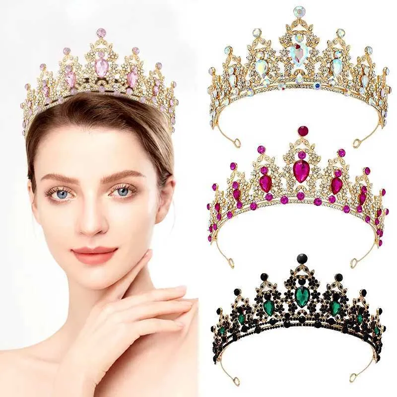 Crystal Crown Bridal Rhinestone Tiara Headband ... From  display picture 3
