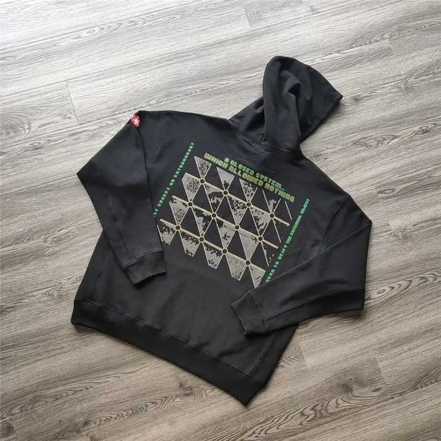 Womens Hoodies Sweatshirts CAVEMPT CE CLOSED SYSTEM HEAVY HOODY 