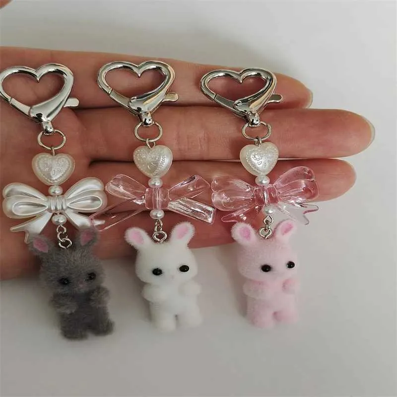 Air Dry Clay Keychain Valentine's Day Gift Keychains Cute