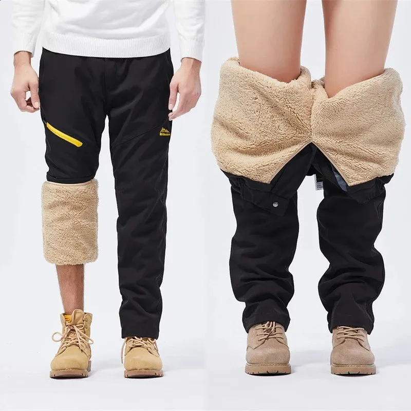 Waterproof Ski & Snow Pants: Warm Fleece Lined Trousers for Men & Women ...