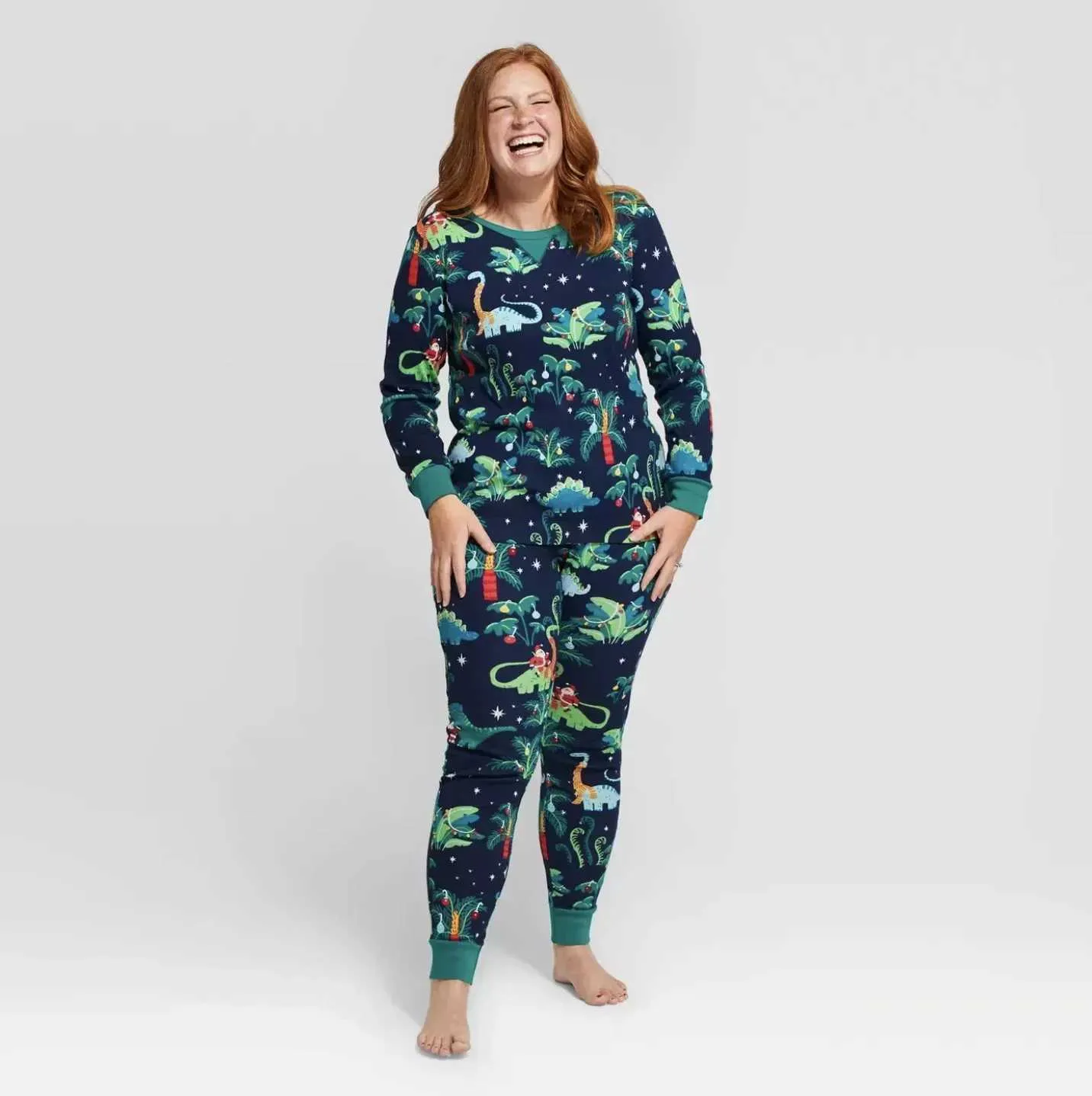 Christmas Dinosaur Print Pajama Set For Adults And Children Matching Mommy And Me Jumpsuits For Boys And Girls Perfect For Family Appearance W241008 From Innovation workshop 12.89 DHgate.Com