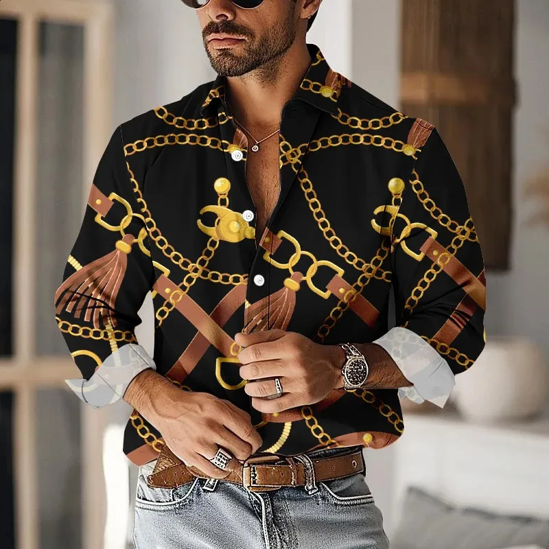 mens dress shirt collar chain A Quick Guide to Wearing a Collar Chain