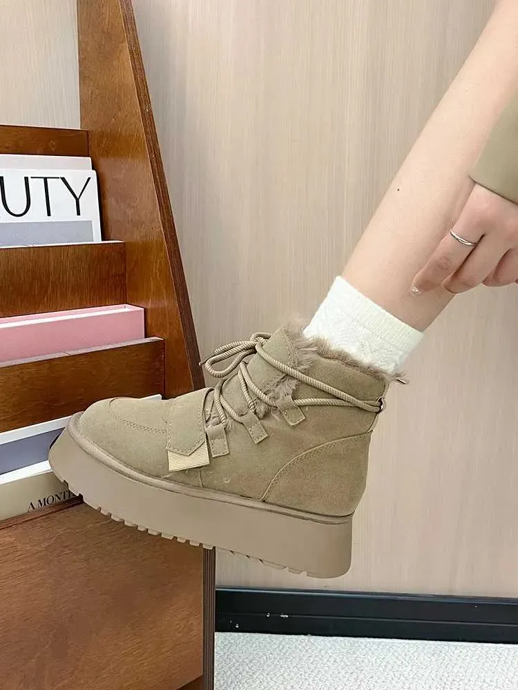 Ankle Boots Tie Up Rain Boots Ccilu Panto Pola Women High Top