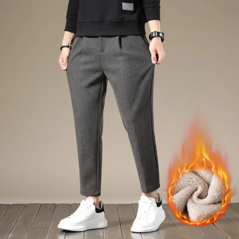 Men's Woolen Formal Dress Trousers Bootcut High Waist Slim Fit Casual Pants  28-40 from Dhgate Men's Pants - price 66.57
