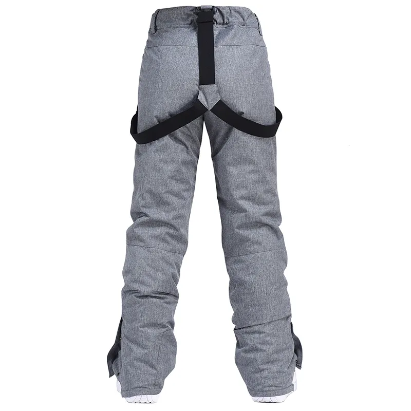 Pantalon De Ski Snowboard GSOU SNOW - Unisexe, Imperméable 20000mm, Coupe-vent, Respirant - Taille Ample, Guêtres Intégrées - 9