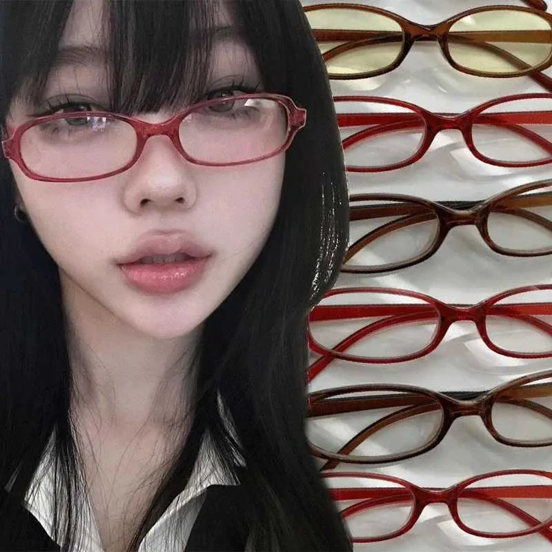 Retro Oval Square Glasses: Y2K Style, Anti-Blue Light, Driving Eyewear  Shop Now! - Main Image