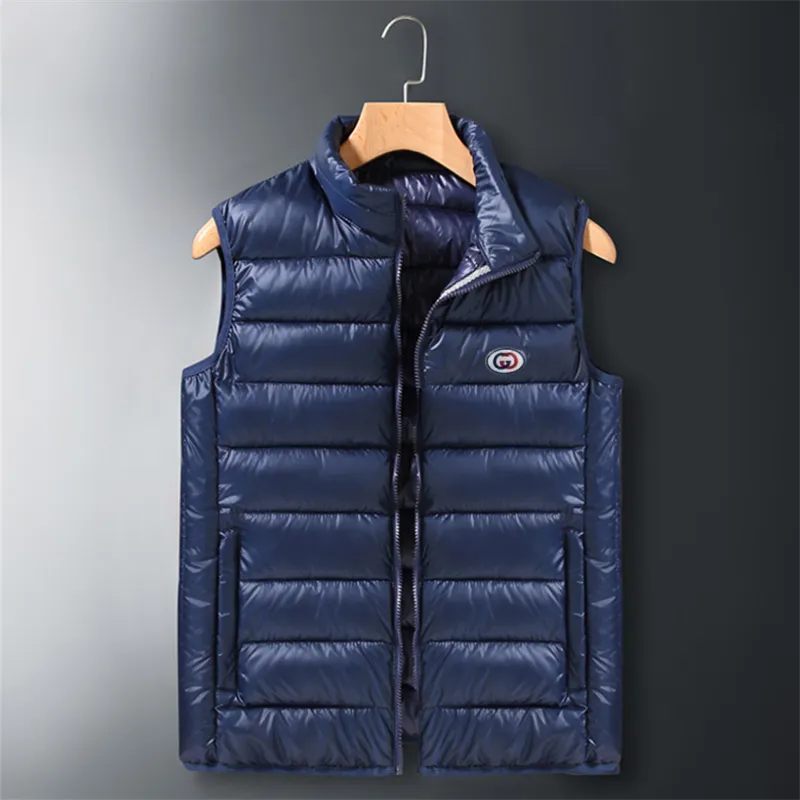 Luxury Designer Mens Down Cotton Mens Puffer Vest