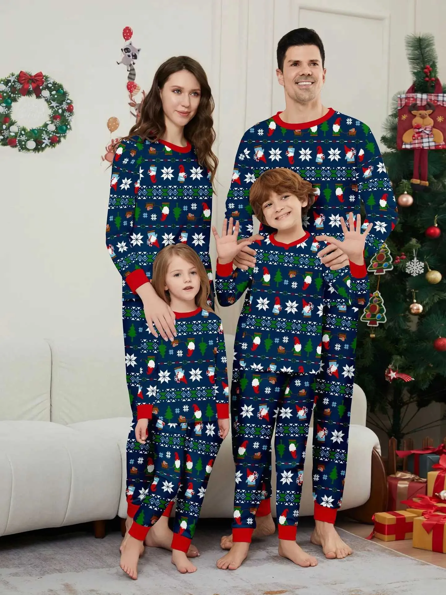 Matching Family Christmas Pajamas: Best Seller! 2025 New Year's Cartoon ...
