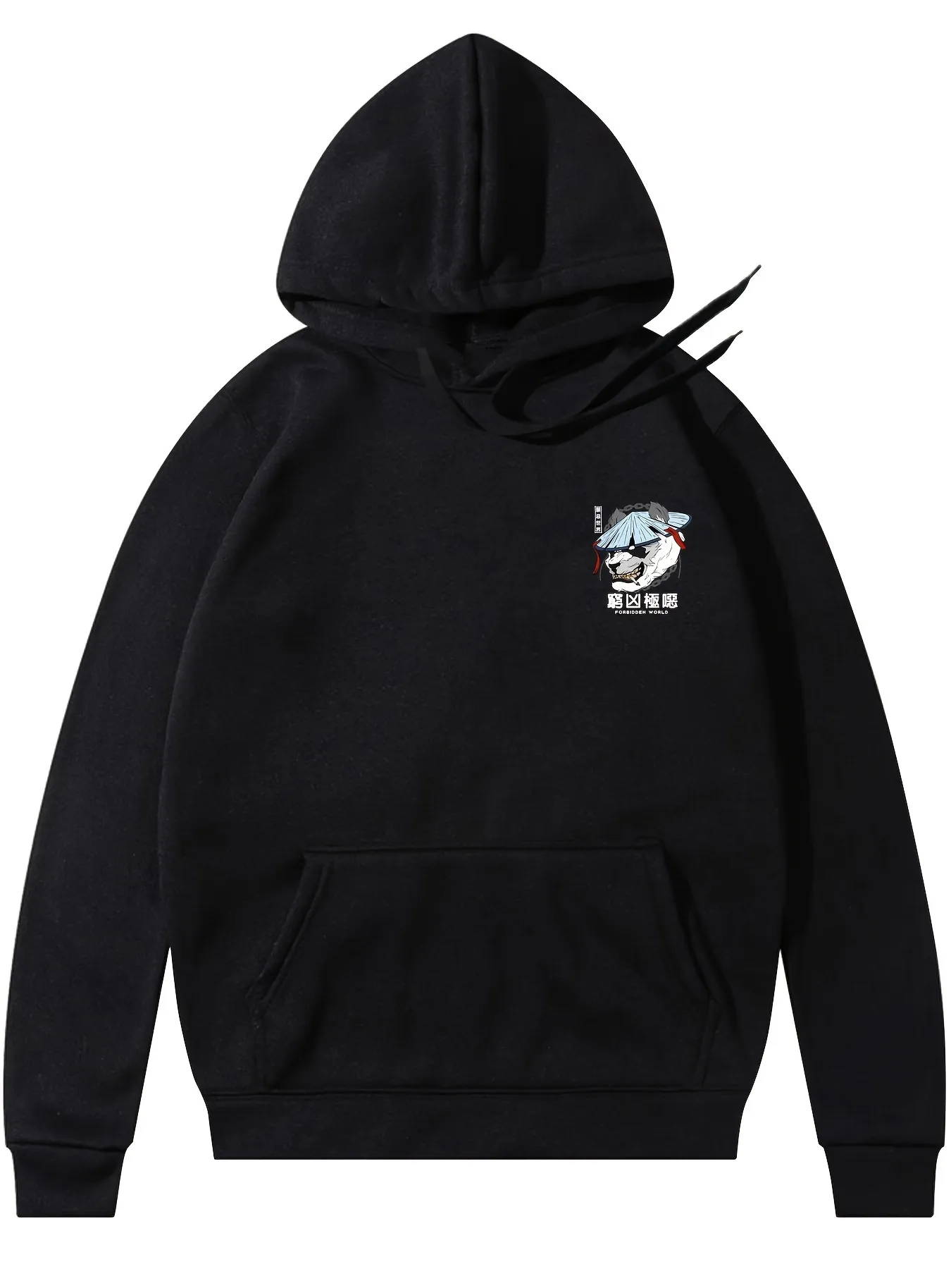 Stylish Panda Graphic Hoodie Comfort Meets Anime For Mens Plus