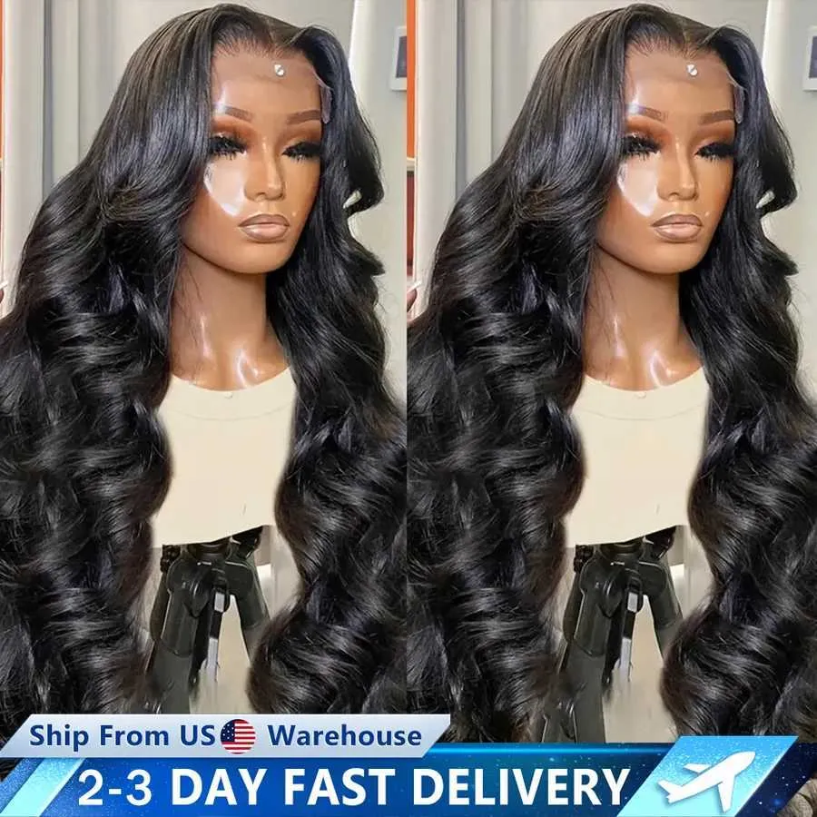 13x4 13x6 Body Wave Glueless Lace Front Wig 26+ Inch  display picture 3