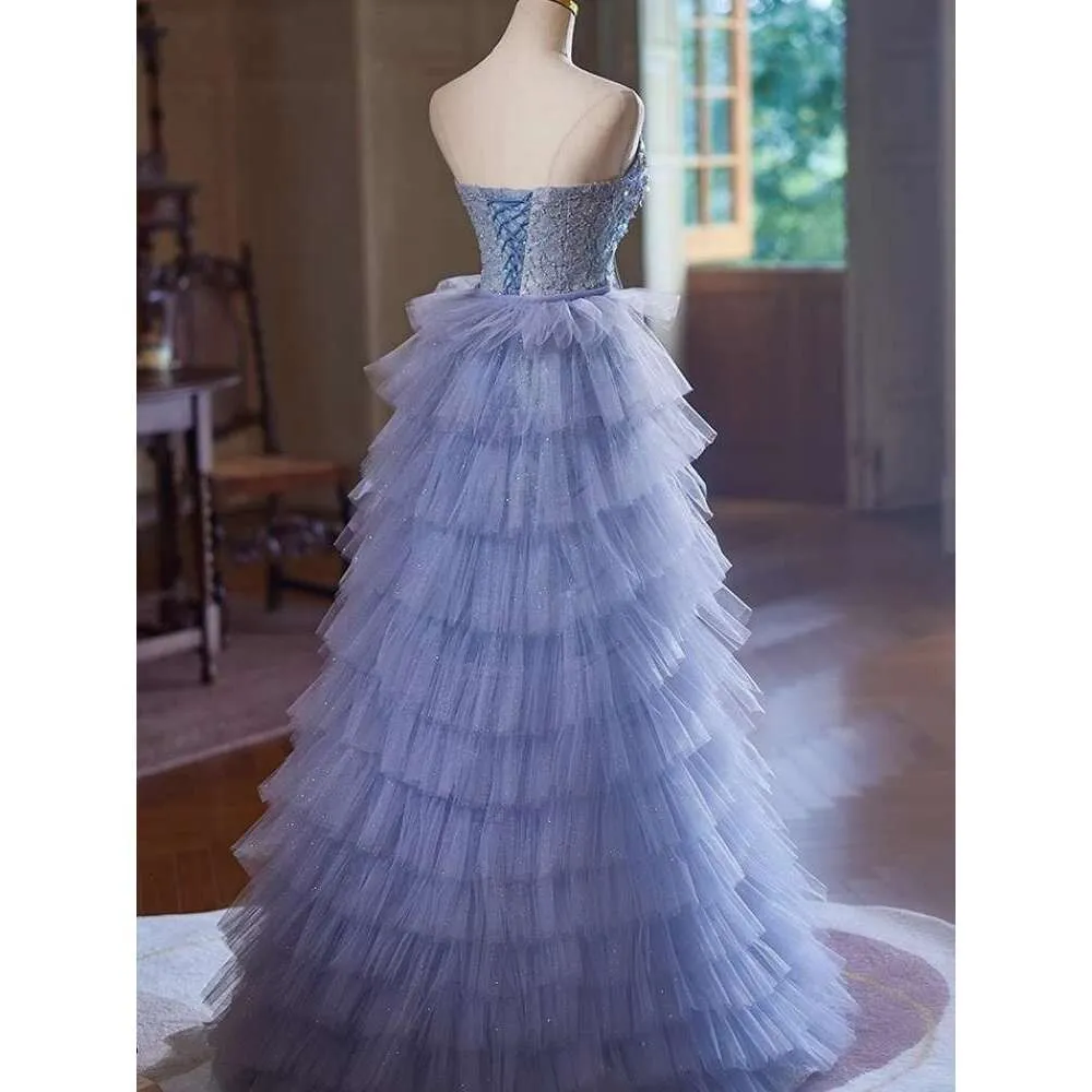 long evening dresses with sleeves long sleeves designer evening dresses A-line Fashion Formal Evening Dresses Long Sleeve Prom Dresses – dressblee main image 0