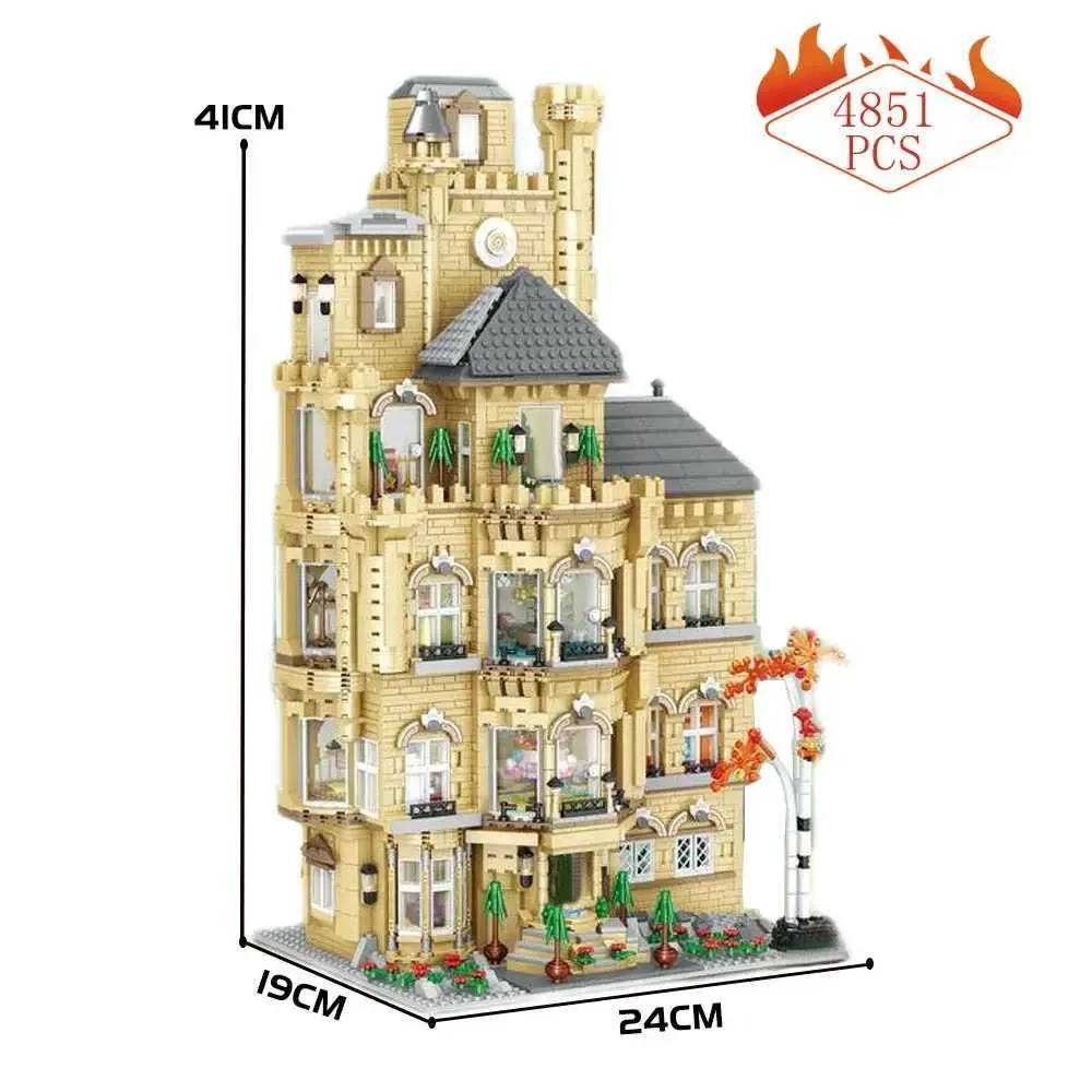 Architecture DIY Modular Buildings City Street Scene MOC 01006 Creative ...