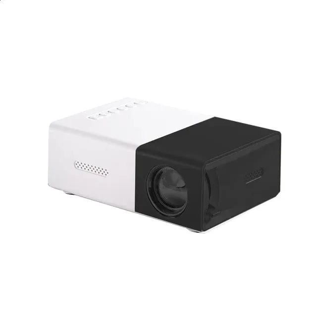 YG300 Mini LED Projector Yg300 Upgraded Version 1000 Lumen 320x240P HDMIcompatible USB Audio Home Media Player Beamer 240929