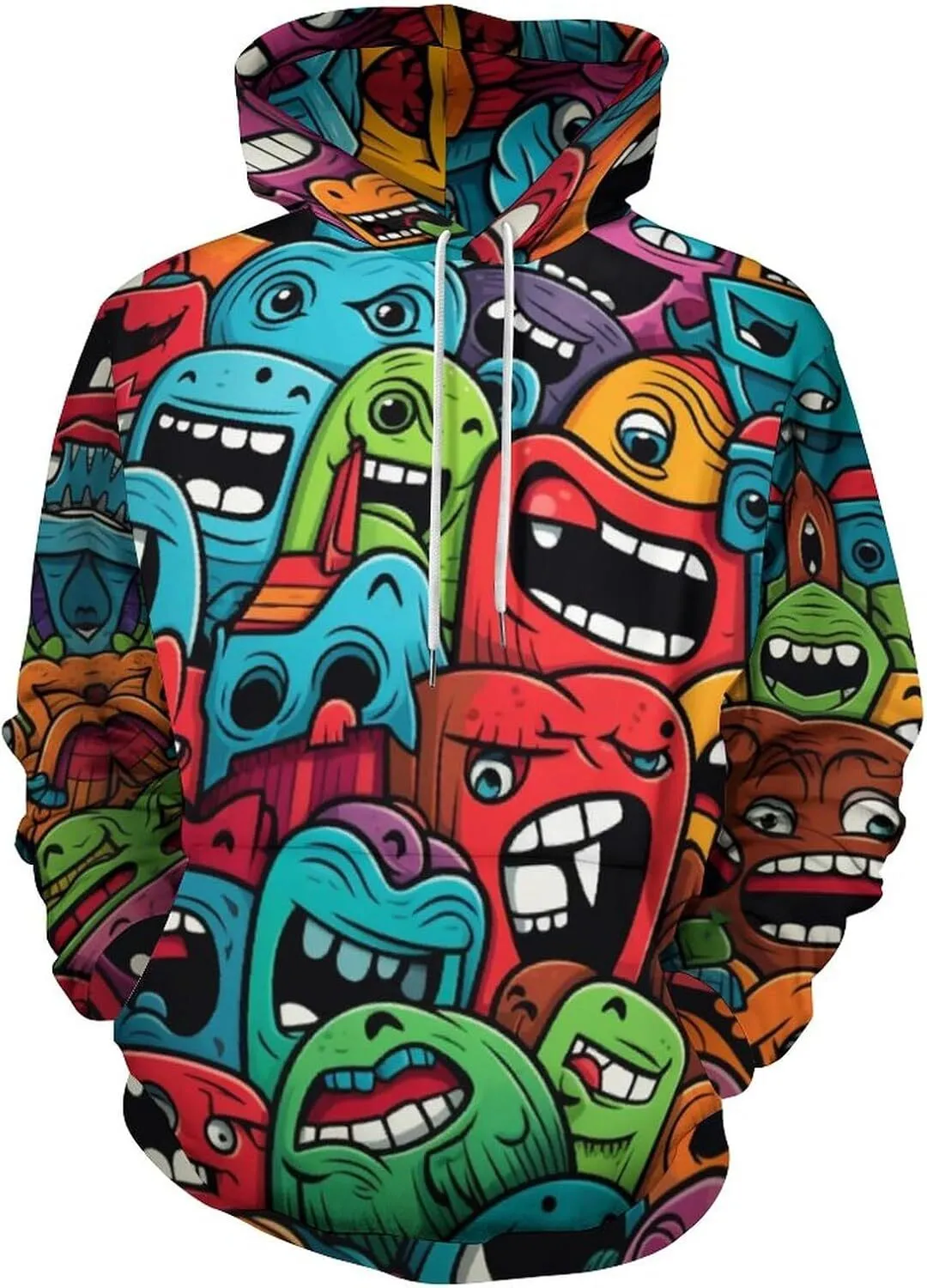 Save Big on Bulk Psychedelic Hoodie Hoodie For Mens Womens Unisex  Psychedelic Cartoon Pattern Hoodies For Men 3D Printed Hippie Fun Long  Sleeved