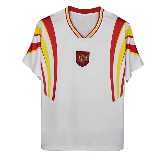 Final Spain Soccer Jersey 1992 94 96 98 00 PUYOL R.HIERRO A