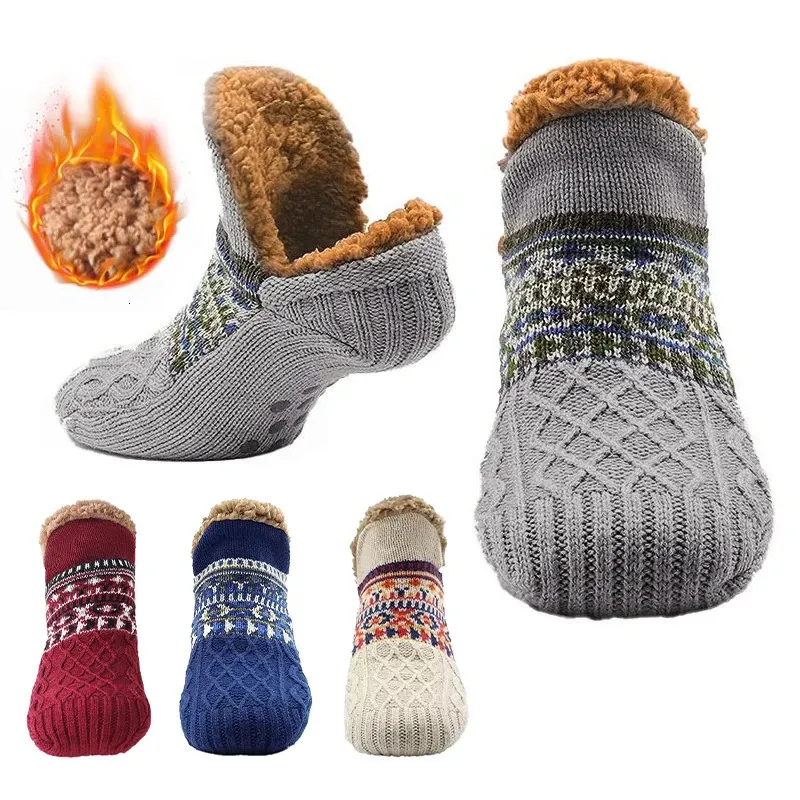 Calzini Da Casa In Cotone Morbido E Avvolgente Spessi Termici Antiscivolo Unisex Inverno Da 6,85 € | DHgate