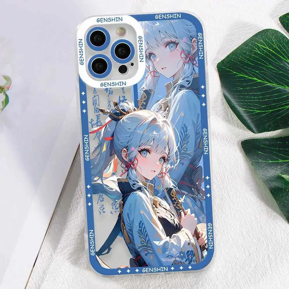 DHgate.com:Genshin Impact Kazuha Phone Case Clear Soft Cover