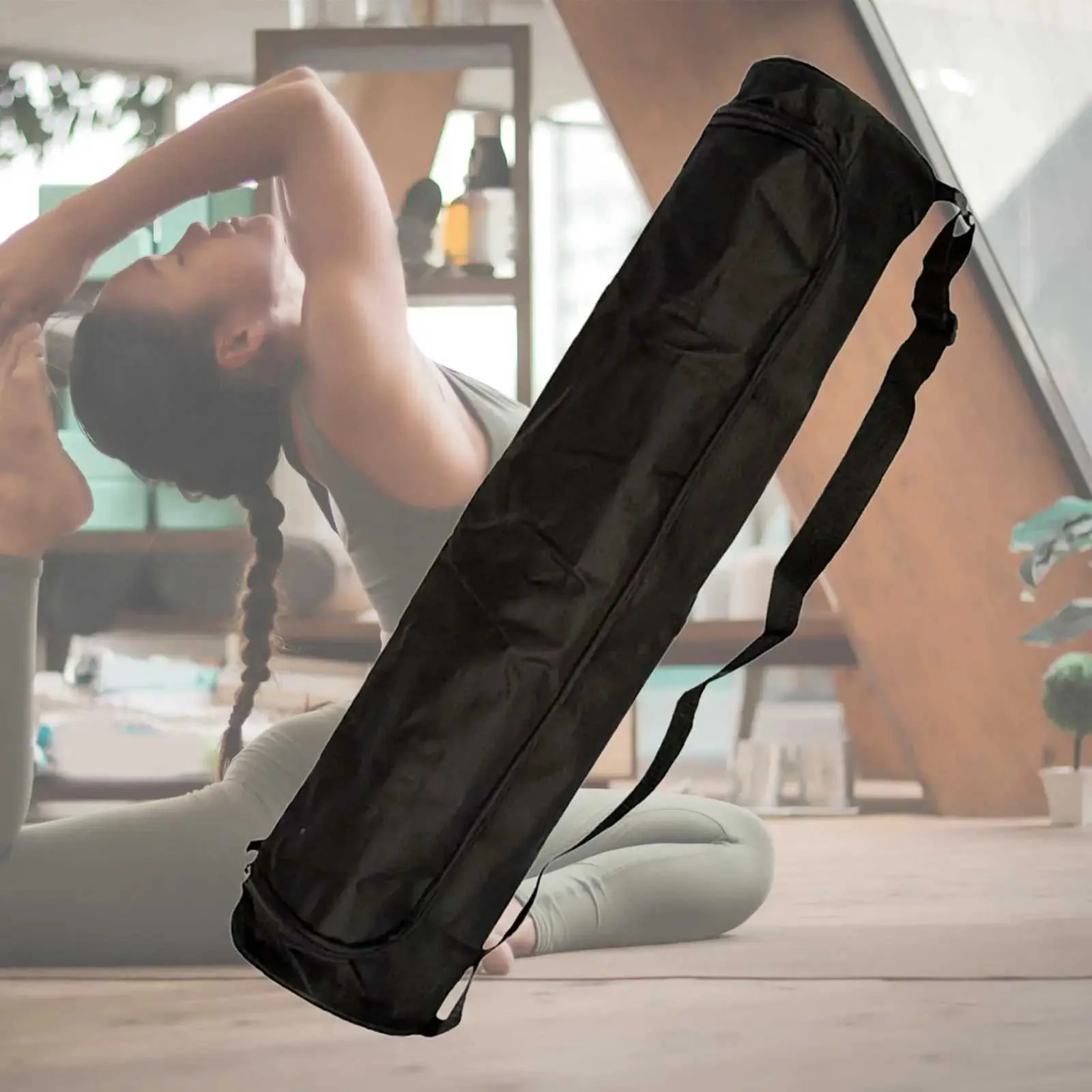 Waterproof Yoga Mat Bag with Zipper - Oxford Cloth, Pilates & Fitness Storage, Black from Dhgate Yoga Bags - price 16.88 Waterproof Yoga Mat Bag with Zipper - Oxford Cloth, Pilates & Fitness Storage, Black from Dhgate Yoga Bags - price 16.88