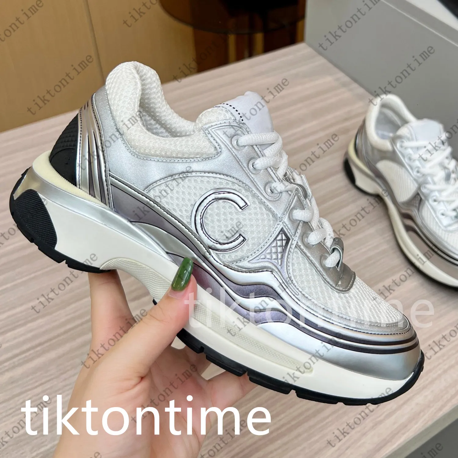 Silver designer shoes mens on sale