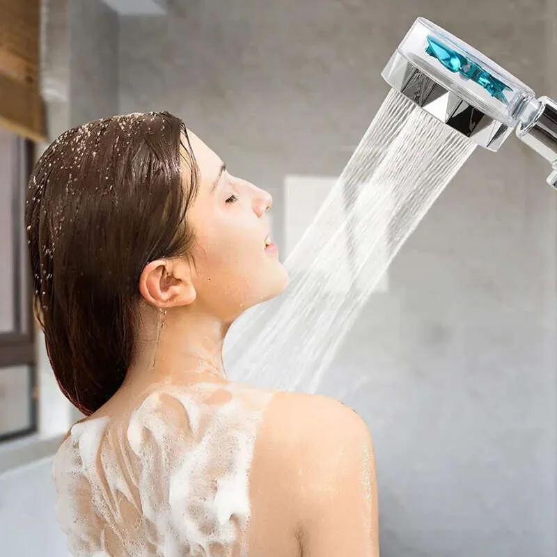High Pressure 360° Rotating Shower Head with Water Saving Filter ...