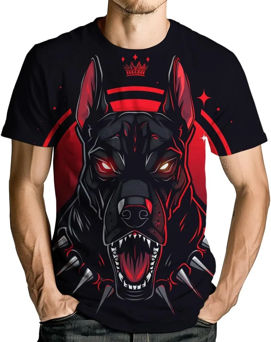 Save Big on Bulk Dog T Shirts For Men Mens T Shirt Dog Graphic T Shirts For  Men Cool Dog Printed Tee Top Summer Casual Animal Short Sleeve Tee Shirt