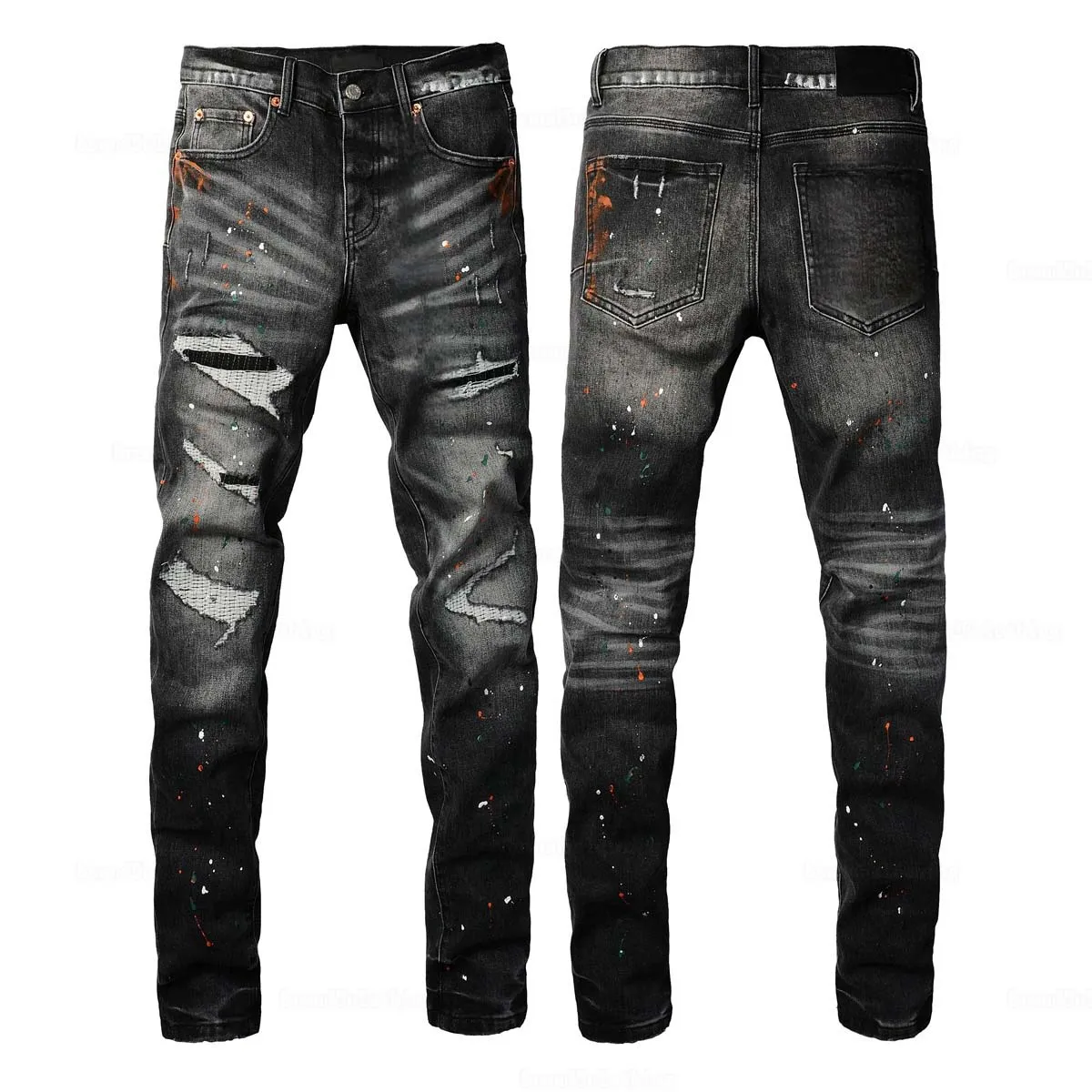 TOWED22 Mens Baggy Jeans,Men's Skinny Slim Fit Stretch Comfy