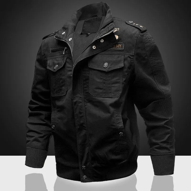 Military Bomber Jackets: Vintage-Inspired Tactical Jacket, Heavy