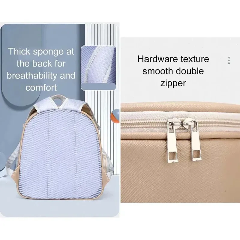 2025 New Pet Supplies PU Portable Travel Outdoor Backpack For Cats Dogs And Transparent Breathable Shoulder Bags_voghion.com
