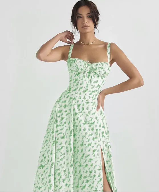 cotton shirt dress long Desigual, Cut-out maxi dress, Cotton, White, L Apparel Color:Green Notched front neck with CS2183 Black Floral Tulle Maxi