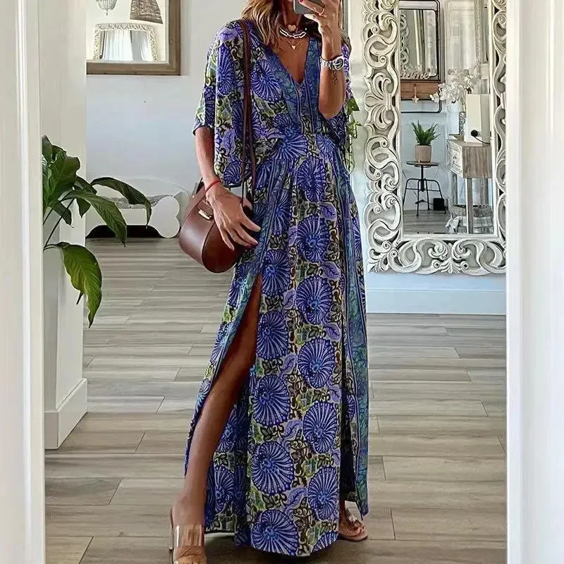 chinese dress ladies Loose velvet dress