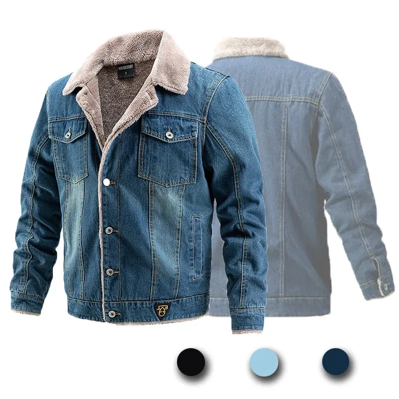 Save Big on Bulk Mens Denim Motorcycle Jacket Mens Biker Denim Jacket, Jean  Jacket With Wool Mens Collar, Casual Slim Fit Cotton Autumn And Winter