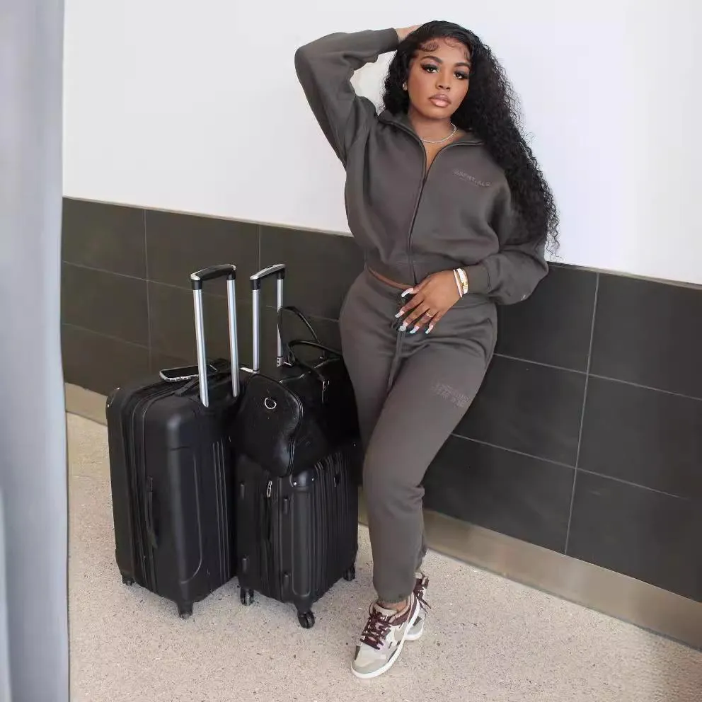 Khaki green tracksuit womens sales
