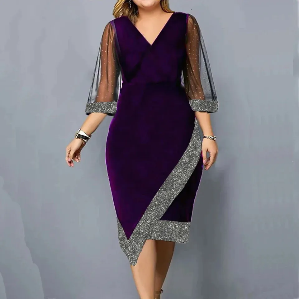 L5XL Plus Size Womens Summer Chiffon Floor-Length Dress with V-Neck and  Short Sleeve from Dhgate Urban Sexy Dresses - price 28.68