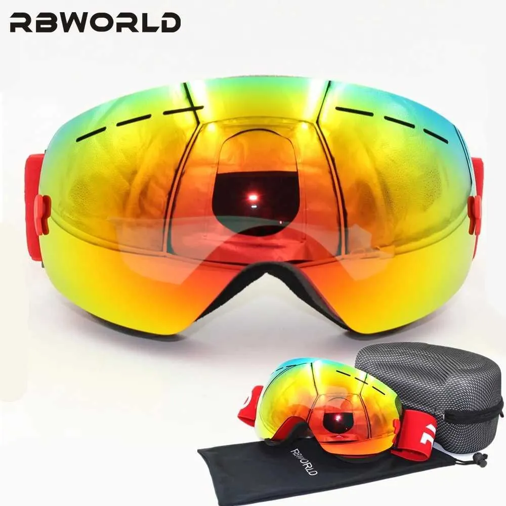Snow Goggle Box Dual Lens UV400 Anti-Fog Ski Goggles for Women - Snow Sports Goggles ...