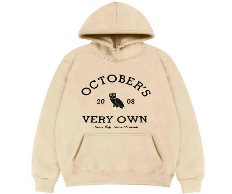 DHgate.com:Matching Couple Hoodies: Vintage Letter Owl Print
