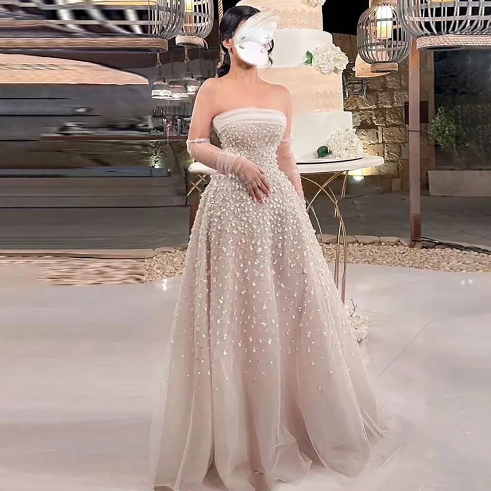 blue dress for baby girl White Satin Floor Length Formal Dress, A-Line Off Shoulder Evening Dress Prom Dress US 4 / Custom Color main image 0