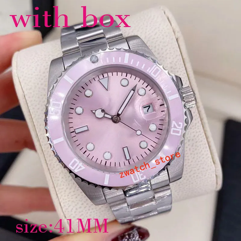 Groß sparen beim Kauf von Beobachten Sie Sapphire Glass Mens 40 Mm  Automatische Mechanische Uhr Für Männer 41 Mm Uhr Mit Keramikblende,  Sapphire