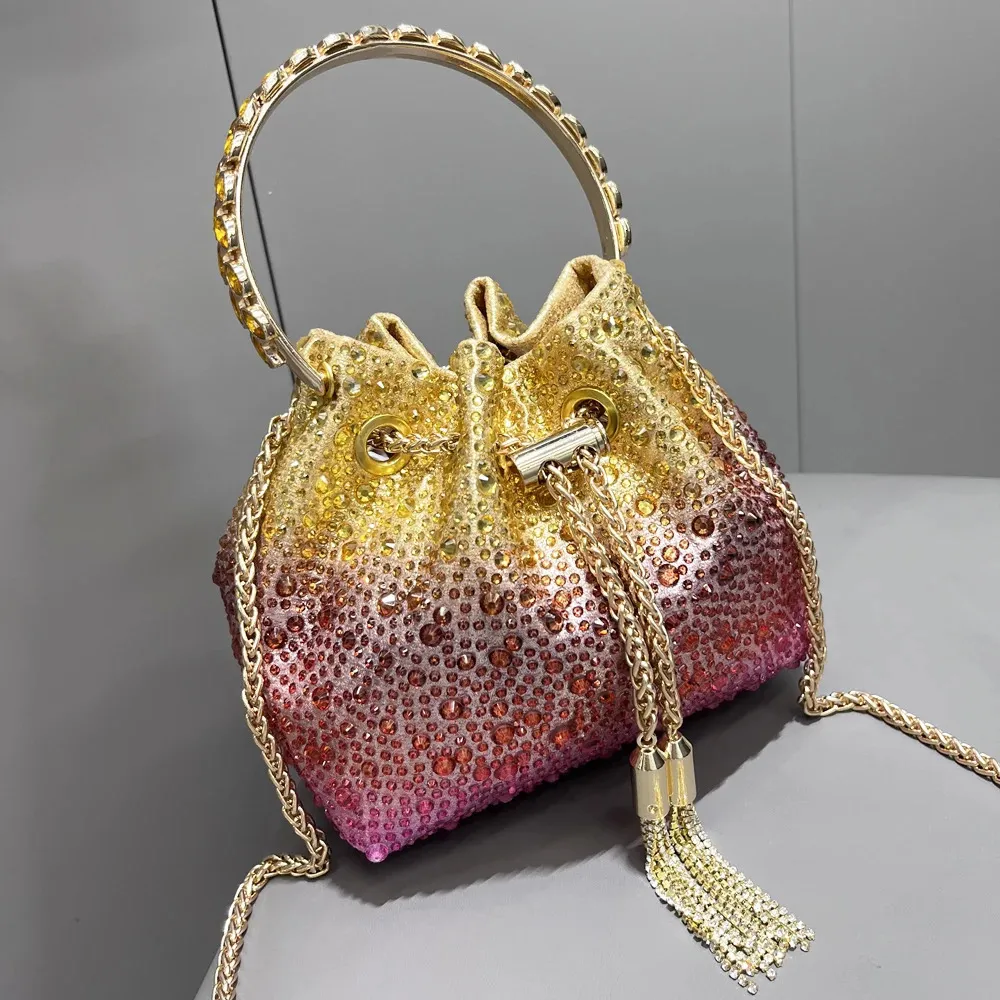 Bolso De Mano De Pavo Real Con Lentejuelas Para Boda, Cóctel, Fiesta De Graduación, Azul Eléctrico, Medio