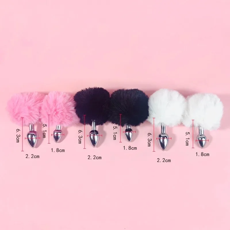 Metal Bunny Tail Butt Plug with Anal Beads - BDSM Beginner Anal Toys for Couples from Dhgate Anal Toys - price 22.8 Metal Bunny Tail Butt Plug with Anal Beads - BDSM Beginner Anal Toys for Couples from Dhgate Anal Toys - price 22.8