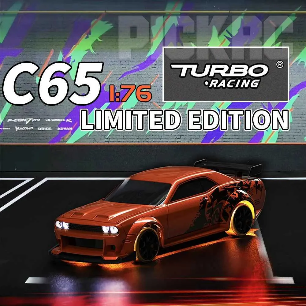 1/76 Scale Mini RC Drift Car - Limited Edition Turbo Racing C65