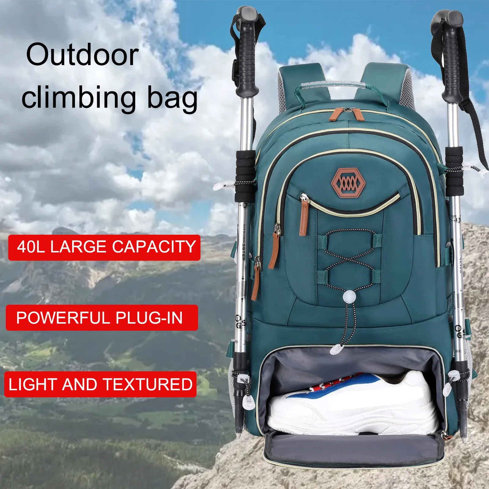Hiking Backpack Outdoor Camping Travel Backpack Mens... From Annides,  $28.78 | DHgate.Com